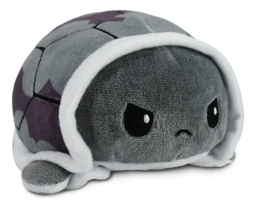 Tortuga De Peluche Reversible Arcoíris 8.9 Cm Para Ansiedad